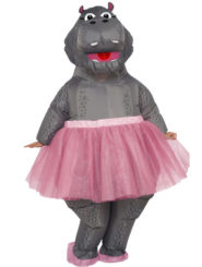 Inflatable Hippo Ballerina Costume